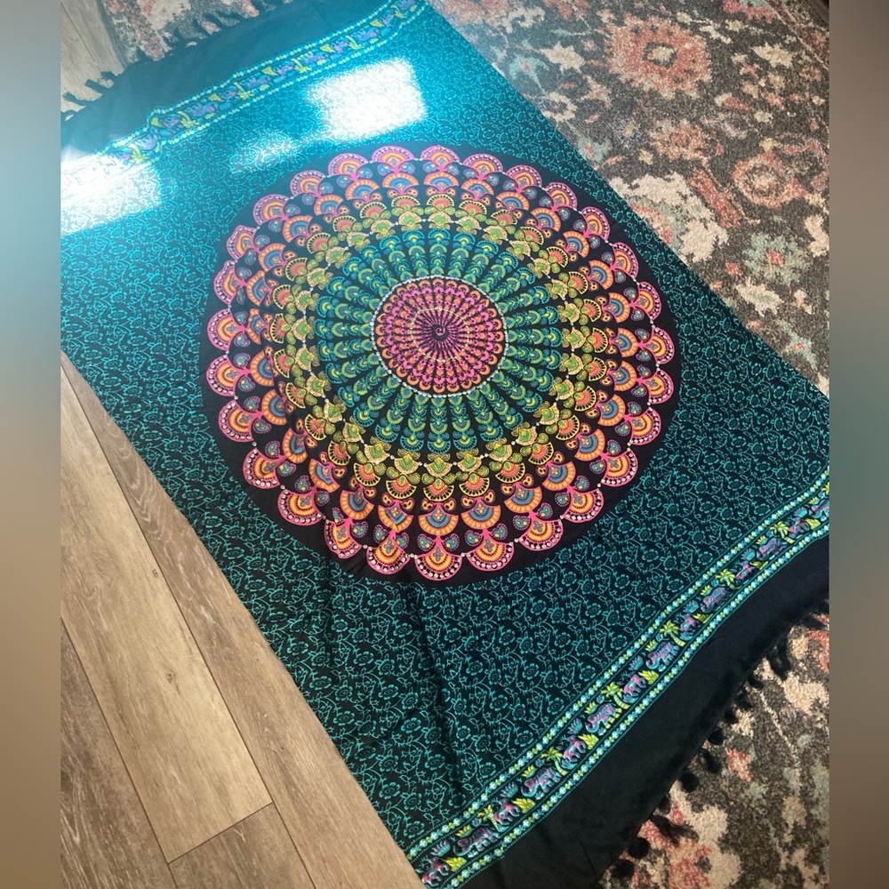 Gorgeous mandala pashmina sarong
